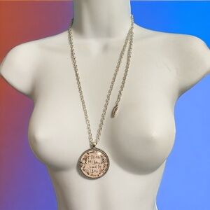 PLUNDER Necklace "Mom By Chance Friend By Choice" Necklace